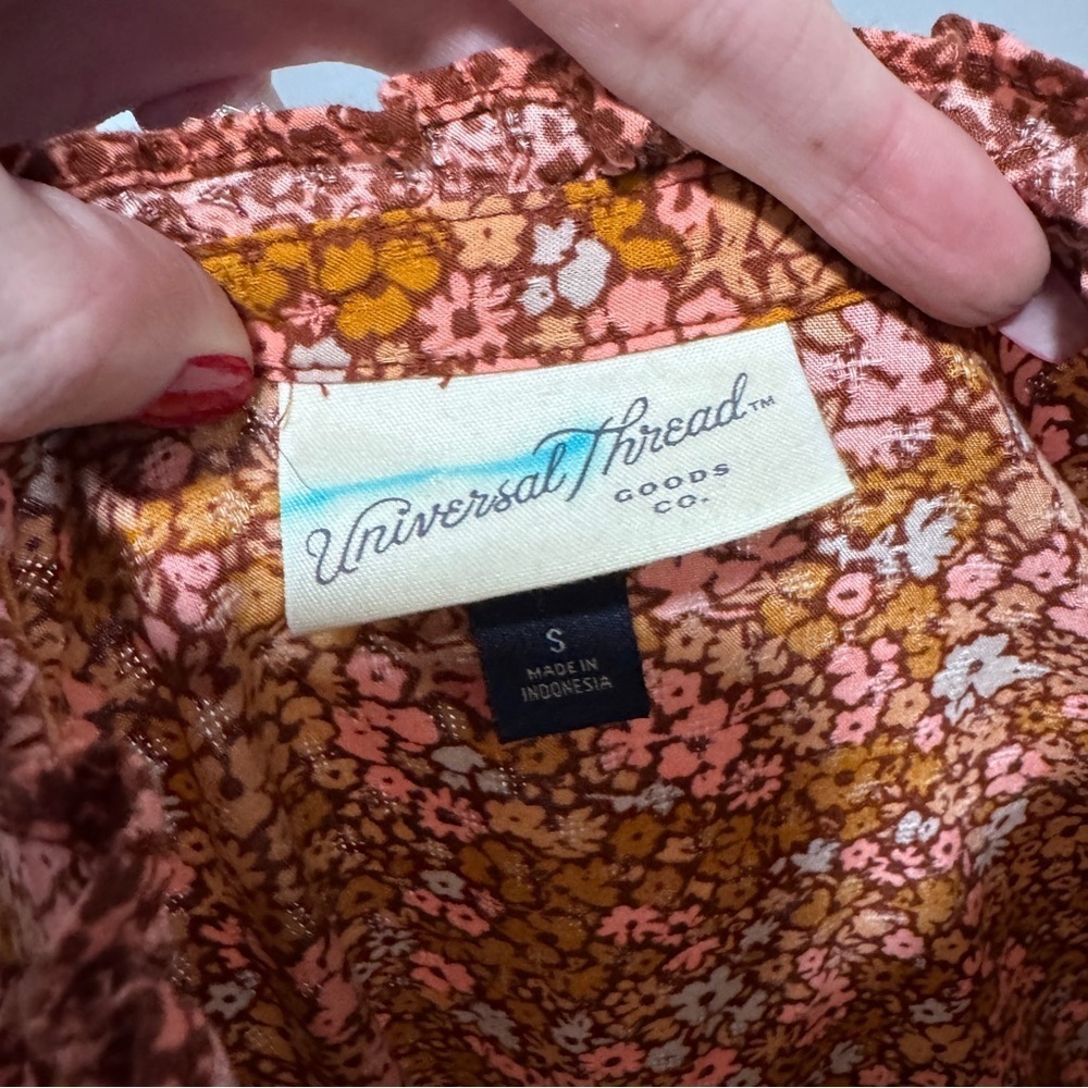 Universal Thread Prairie Cottagecore Micro Floral… - image 6